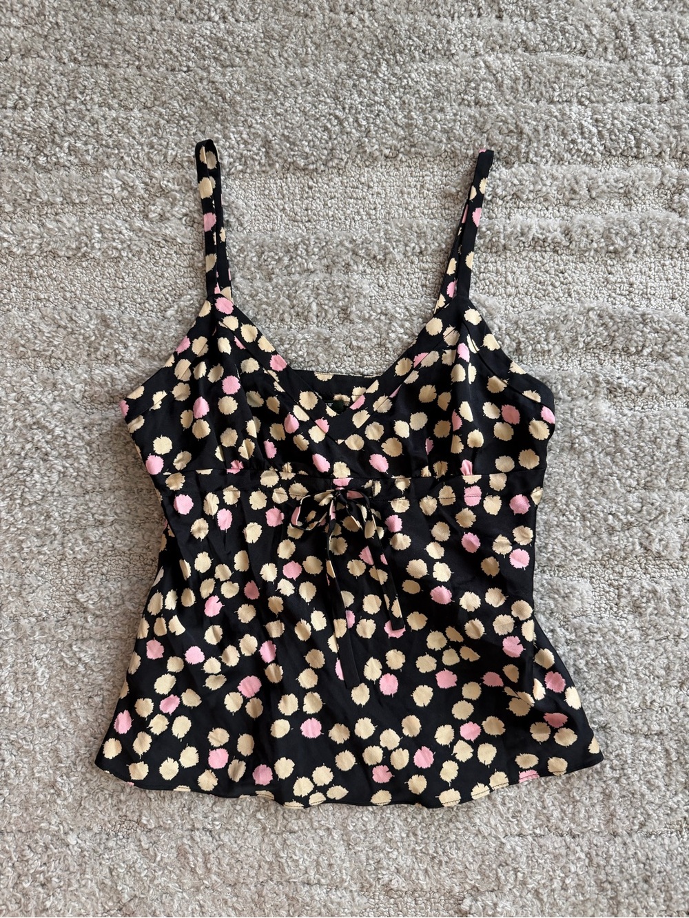 EUC Y2K J.Crew Size Small 100% Silk Babydoll Top